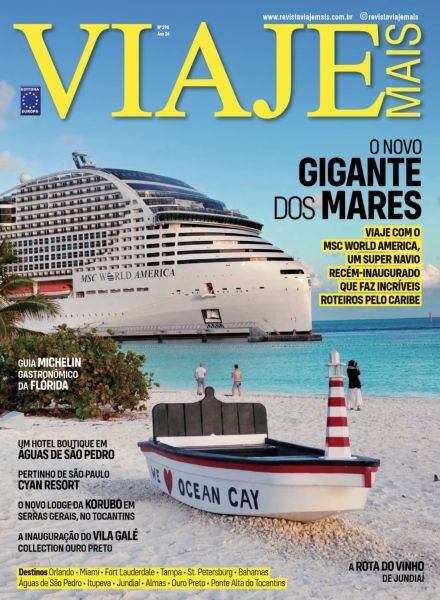 Revista Viaje Mais – Edicao 290 2025 Cover