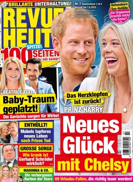 Revue Heute – 29 Juli 2025 Cover