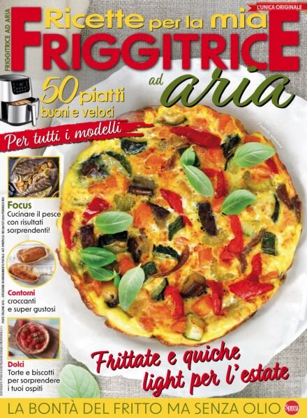 Ricette Per Friggitrici Ad Aria – Agosto-Settembre 2025 Cover
