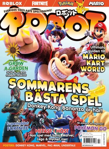 Robot – Juli 2025 Cover