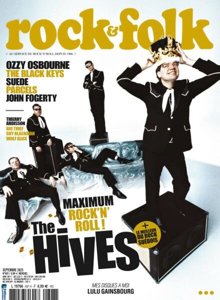 Rock & Folk – Septembre 2025 Cover