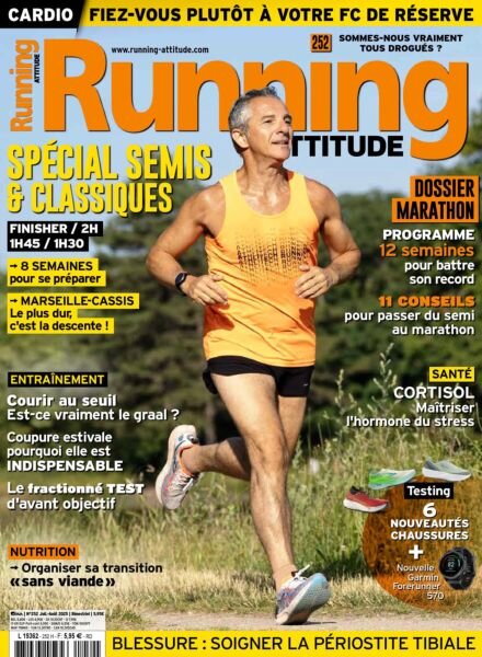 Running Attitude – Juillet-Aout 2025 Cover