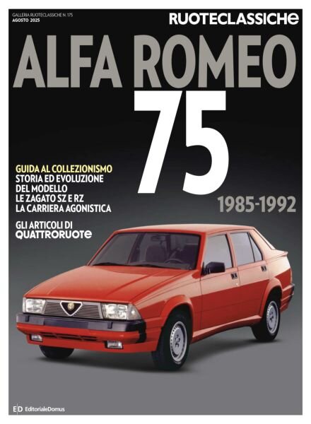 RuoteClassiche Speciali – Agosto 2025 Cover