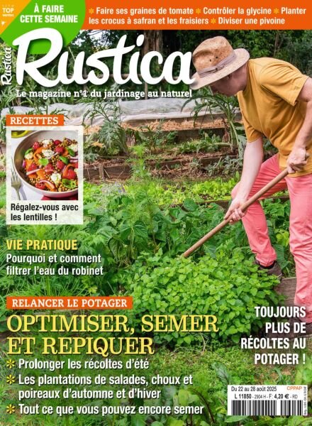 Rustica – 22 Aout 2025 Cover