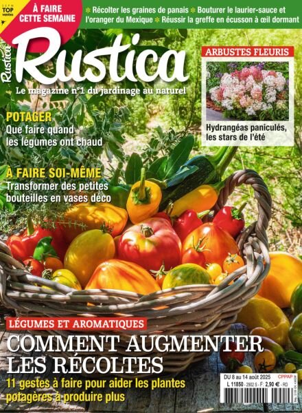 Rustica – 8 Aout 2025 Cover