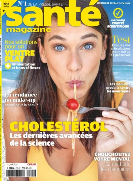 Sante Magazine – Septembre 2025 Cover