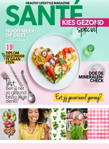 Sante Netherlands – Kies Gezond Special – Augustus 2025 Cover