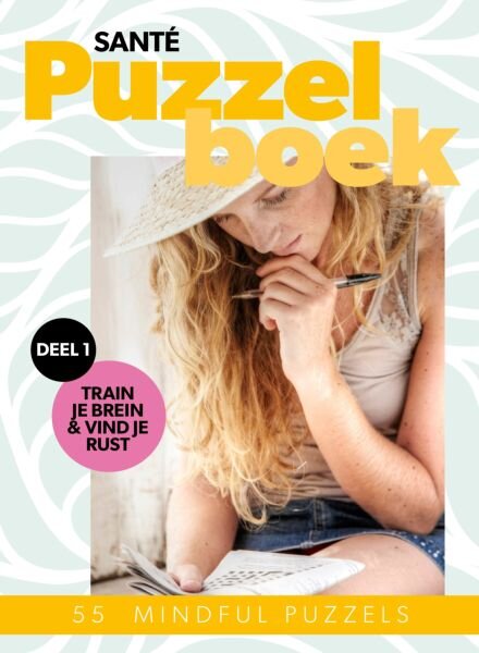 Sante Netherlands – Puzzelboek 2025 Cover