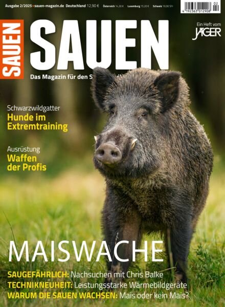 Sauen Magazin – Nr 2 2025 Cover