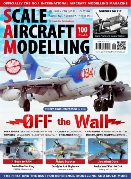 Scale Aircraft Modelling – August 2025 Cover