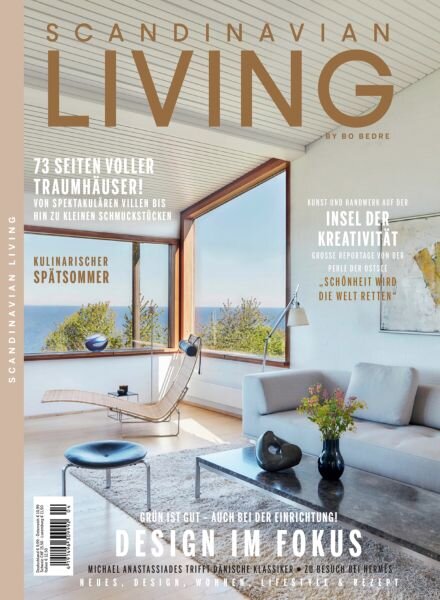 Scandinavian Living Deutsche Ausgabe – August 2025 Cover