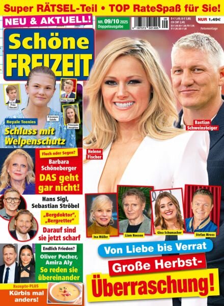 SchOne Freizeit – September-Oktober 2025 Cover