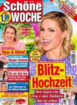 Schone Woche – 13 August 2025