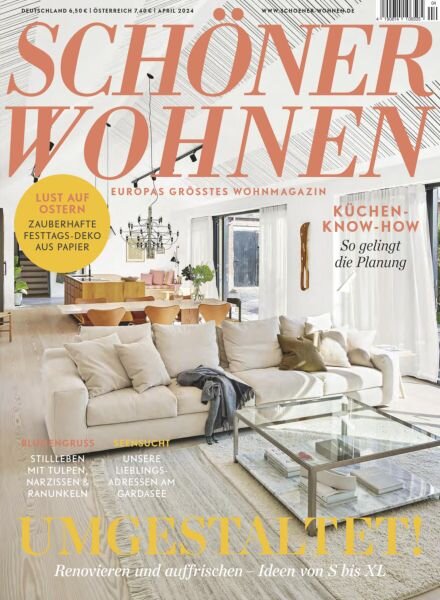 Schoner Wohnen – April 2024 Cover