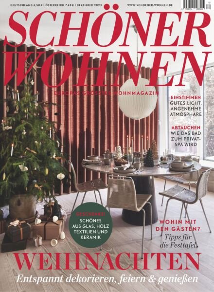 Schoner Wohnen – Dezember 2023 Cover