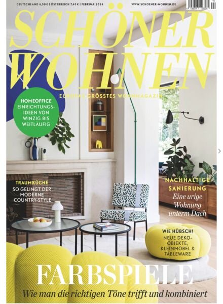SchOner Wohnen – Februar 2024 Cover