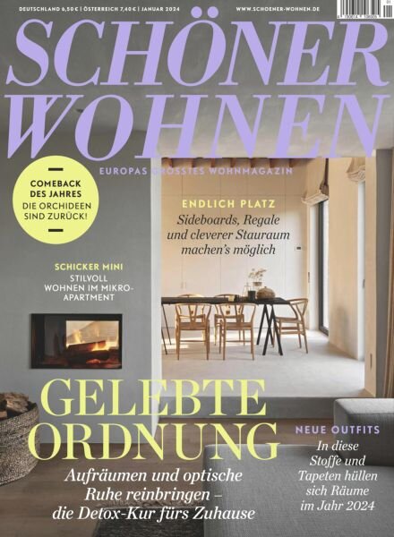 SchOner Wohnen – Januar 2024 Cover