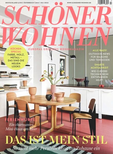 Schoner Wohnen – Juli 2024 Cover