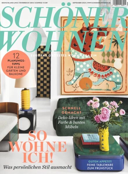 SchOner Wohnen – September 2025 Cover