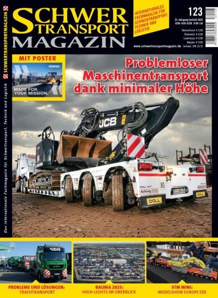 Schwertransportmagazin – Juni-Juli 2025 Cover