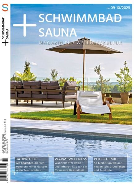 Schwimmbad + Sauna – September-Oktober 2025 Cover