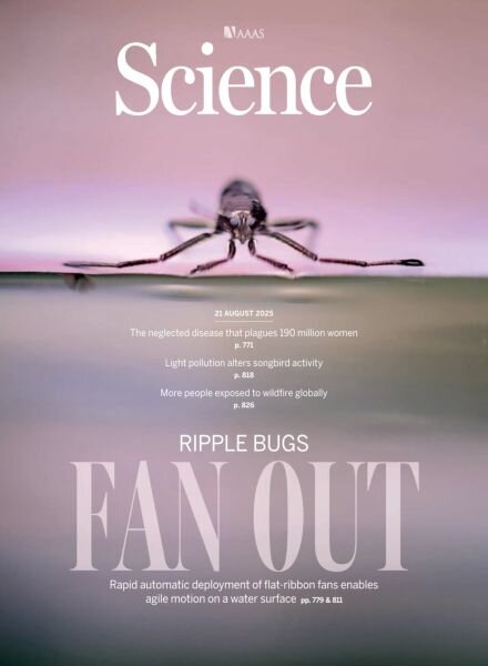 Science – 21 August 2025 Cover