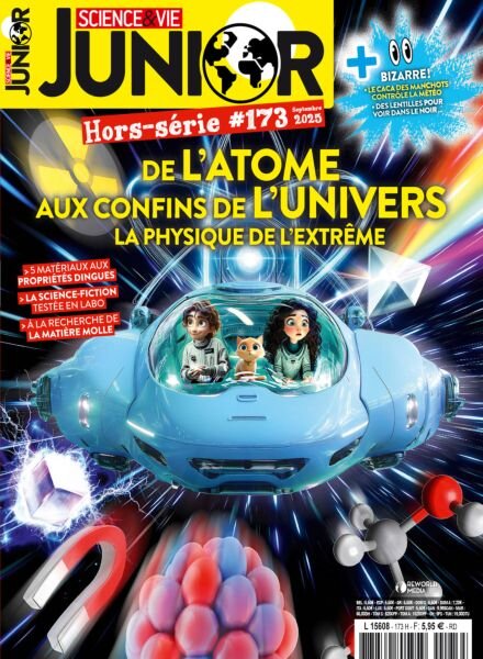 Science & Vie Junior – Hors-Serie N 173 – Septembre 2025 Cover