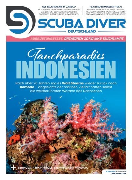 Scuba Diver Germany – August 2025 Cover