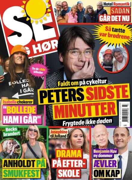 SE og HOR – 14 August 2025 Cover