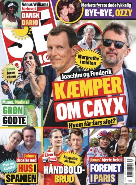 SE og HOR – 31 Juli 2025 Cover