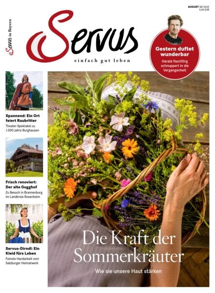 Servus in Bayern – August 2025 Cover
