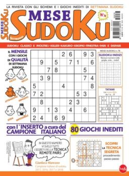 Settimana Sudoku Mese – Agosto 2025