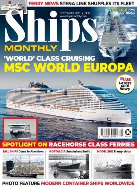 Ships Monthly – September 2025 Cover