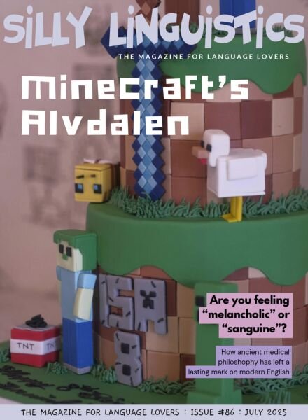 Silly Linguistics – Issue 86 2025 Cover