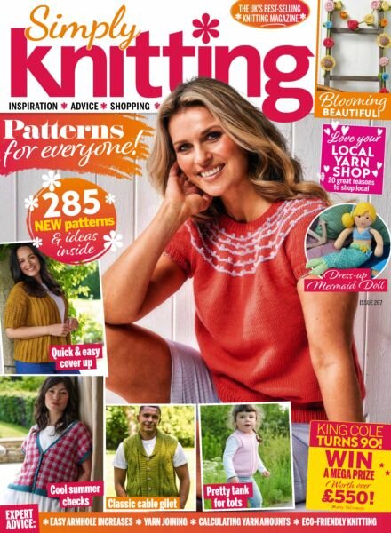 Simply Knitting – September 2025 Cover