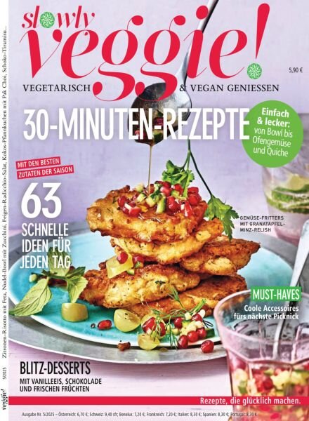 Slowly Veggie – August 2025 Cover