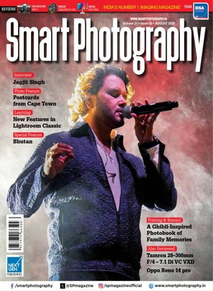 Smart Photography – August 2025 Cover
