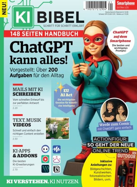 Smartphone Magazin Extra KI Bibel – Nr 1 2025 Cover
