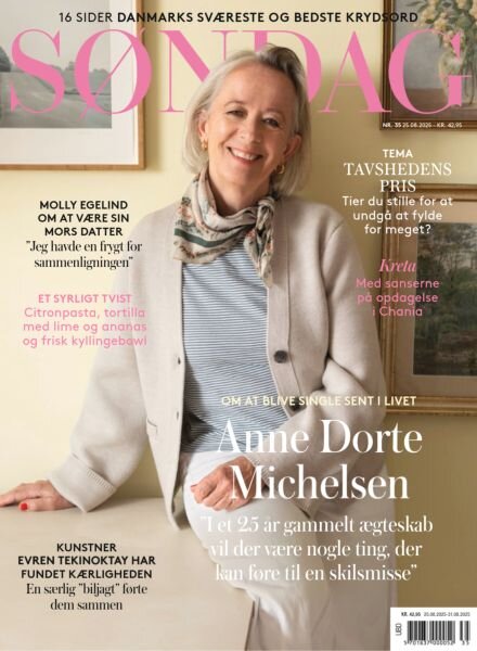 Sondag – 25 August 2025 Cover