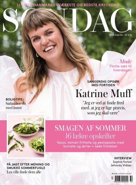 Sondag – 4 August 2025 Cover