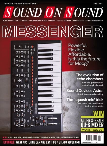 Sound On Sound UK – September 2025 Cover