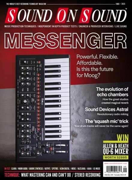 Sound On Sound USA – September 2025 Cover