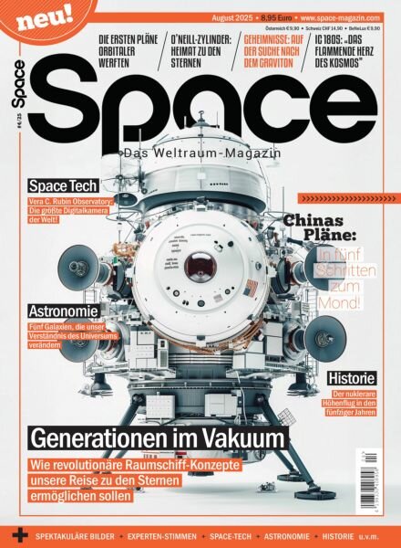 Space Germany – August 2025 Cover
