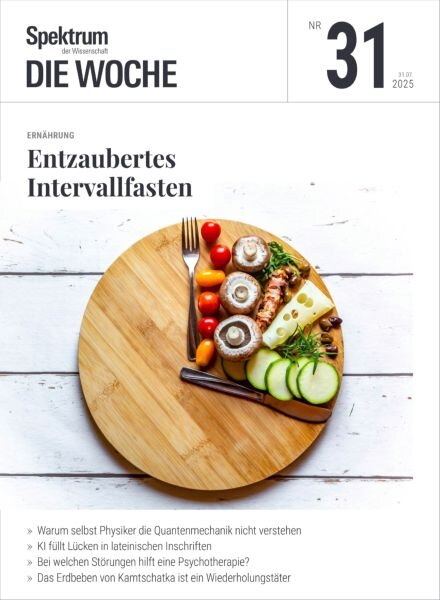 Spektrum Die Woche – 31 Juli 2025 Cover