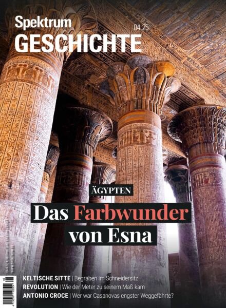 Spektrum Geschichte – August 2025 Cover