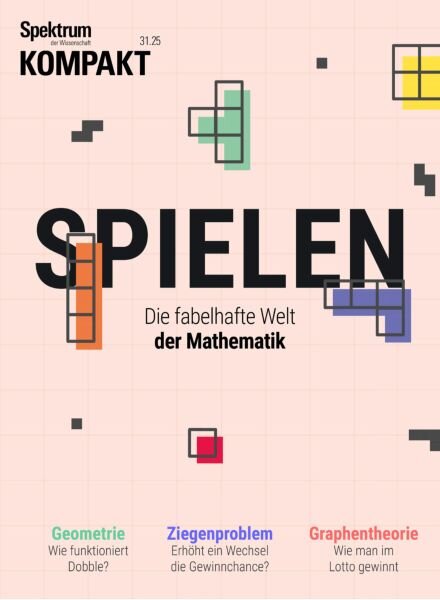 Spektrum Kompakt – 4 August 2025 Cover