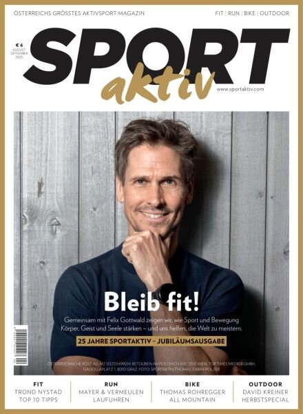SPORTaktiv – August 2025 Cover