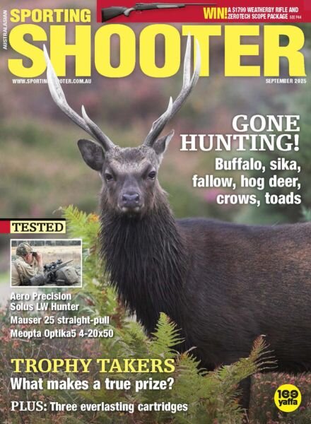 Sporting Shooter – September 2025 Cover