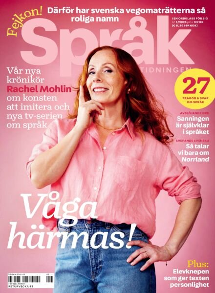 Spraktidningen – Augusti 2025 Cover