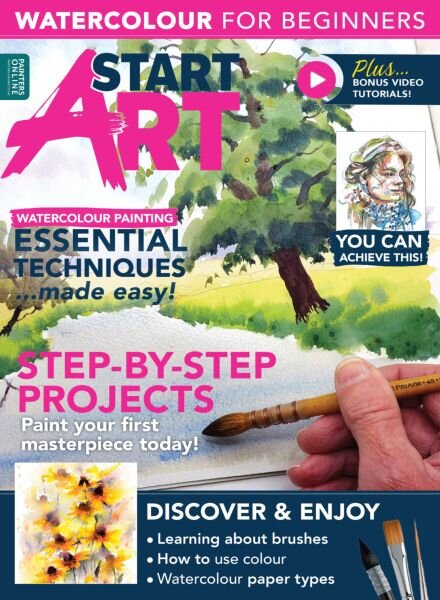 StartArt – Watercolour 2025 Cover